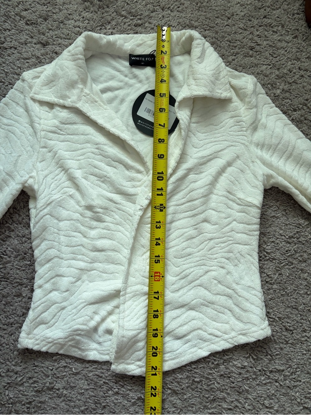 White Fox Cream Textured Set - Picture 9 of 10